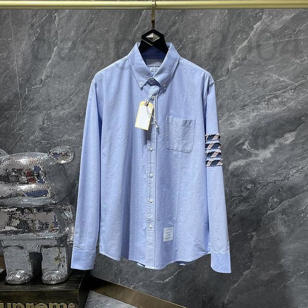 men's casual shirts designer fashion brand oxford textile shirt 2022 spring autumn new tb classic four bar men's women's long, White;black
men's casual shirts designer fashion brand oxford textile shirt 2022 spring autumn new tb classic four bar men's women's long, White;black