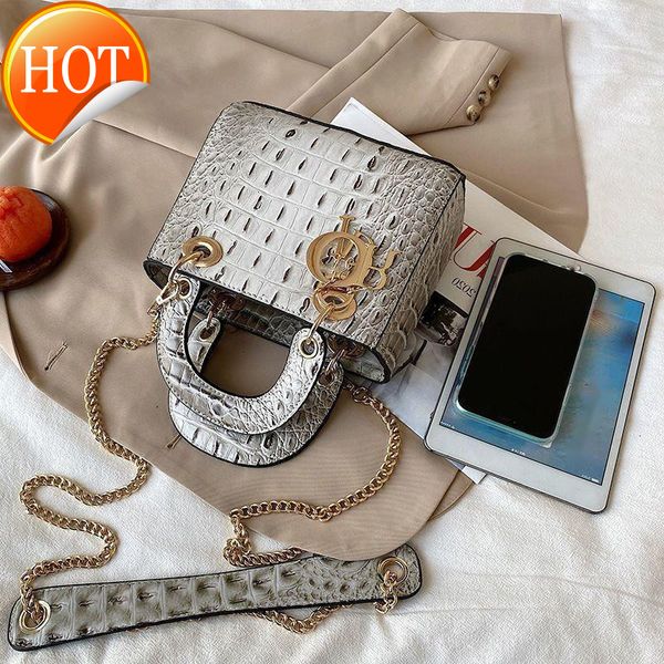 designer bags diana xiaoxiangfeng handbag women's 2022 new foreign style crocodile pattern messenger fashion retro chain trend
designer bags diana xiaoxiangfeng handbag women's 2022 new foreign style crocodile pattern messenger fashion retro chain trend