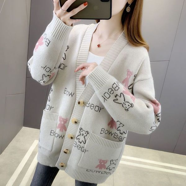 women's sweaters lady spring long sleeve v neck new women knitted cardigan girls sweater fashion coloful sweet pullover knit wear, White;black
women's sweaters lady spring long sleeve v neck new women knitted cardigan girls sweater fashion coloful sweet pullover knit wear, White;black