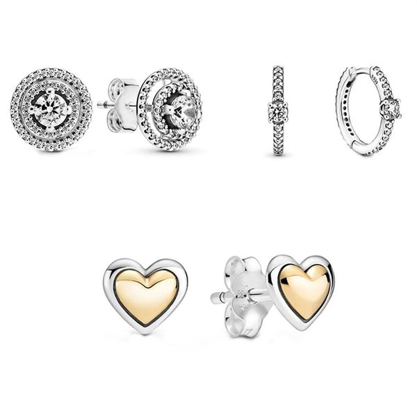 2021 twotoneheart sparklinghoop sparkling halo stud earrings highquality 925 sterling silver jewelry for ladies fashion romantic g255v, Golden;silver
2021 twotoneheart sparklinghoop sparkling halo stud earrings highquality 925 sterling silver jewelry for ladies fashion romantic g255v, Golden;silver