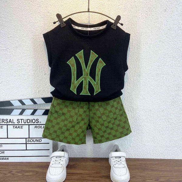 clothing sets boys' summer sleeveless set children's online red kids' summer baby trend handsome vest thin, White
clothing sets boys' summer sleeveless set children's online red kids' summer baby trend handsome vest thin, White