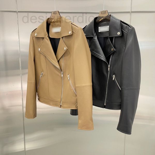 women's leather & faux designer 2021 haining autumn and winter new sheepskin leather jacket women's short pure slim locomotive zkk, Black
women's leather & faux designer 2021 haining autumn and winter new sheepskin leather jacket women's short pure slim locomotive zkk, Black