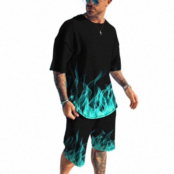 men's tracksuits men's tracksuits summer sports suit set men two pieces t-shirt short the flame print loose solid color shorts fas, Gray
men's tracksuits men's tracksuits summer sports suit set men two pieces t-shirt short the flame print loose solid color shorts fas, Gray