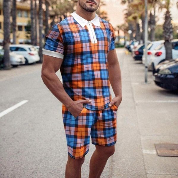 men's tracksuits men's tracksuits men's summer 2-pieces plaid printed short sleeve shirts & shorts pants sets with pockets me, Gray
men's tracksuits men's tracksuits men's summer 2-pieces plaid printed short sleeve shirts & shorts pants sets with pockets me, Gray