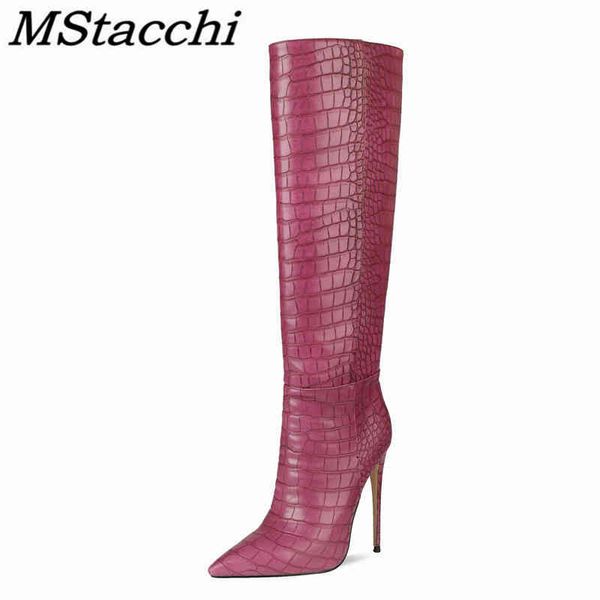 boots mstapchi custom colors be women high heel solid color crocodile pattern fine rubber sole mrs shoes botas mujer 220903, Black
boots mstapchi custom colors be women high heel solid color crocodile pattern fine rubber sole mrs shoes botas mujer 220903, Black