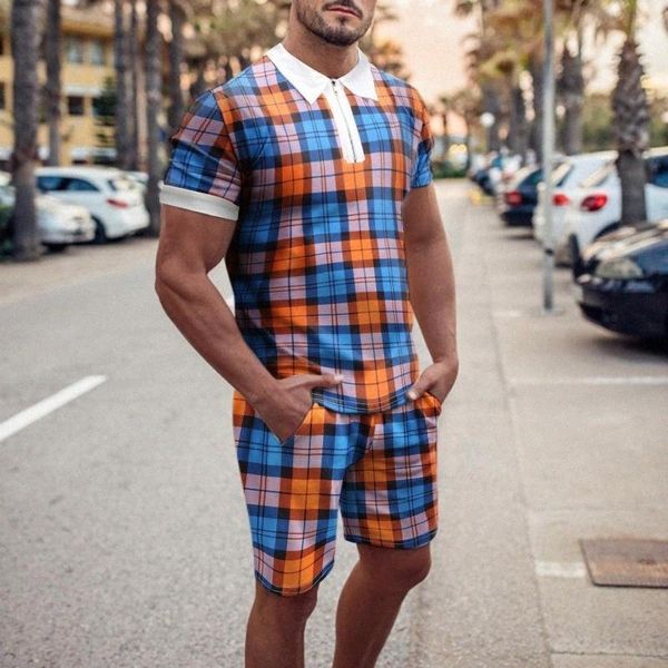 men's tracksuits men's tracksuits men's summer 2-pieces plaid printed short sleeve shirts & shorts pants sets with pockets me, Gray
men's tracksuits men's tracksuits men's summer 2-pieces plaid printed short sleeve shirts & shorts pants sets with pockets me, Gray