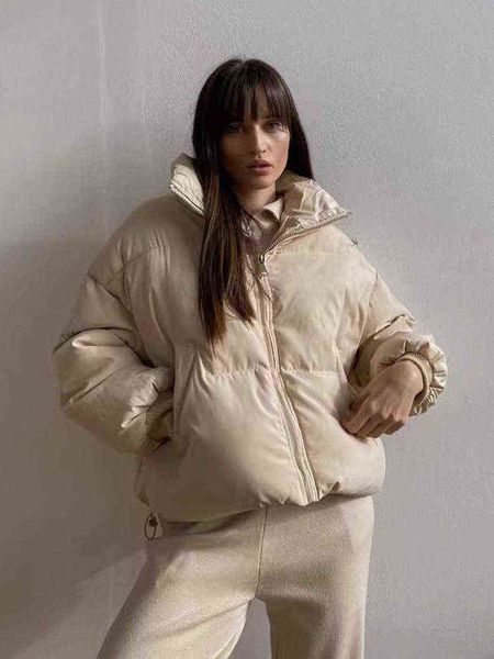 women's down parkas zxqj women khaki puffer parka 2021 winter fashion ladies oversize chic thick warm zipper cotton jacket female solid, Black
women's down parkas zxqj women khaki puffer parka 2021 winter fashion ladies oversize chic thick warm zipper cotton jacket female solid, Black