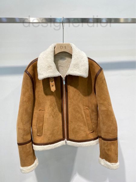 women's jackets designer mumu 2021 haining winter new merino wool fur integrated zipper lapel long sleeve short coat women xbzh, Black;brown
women's jackets designer mumu 2021 haining winter new merino wool fur integrated zipper lapel long sleeve short coat women xbzh, Black;brown
