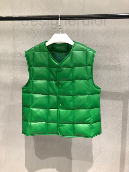 women's leather & faux designer 2021 haining winter new green sheepskin vest fashionable temperament versatile loose down coat women�, Black
women's leather & faux designer 2021 haining winter new green sheepskin vest fashionable temperament versatile loose down coat women�, Black
