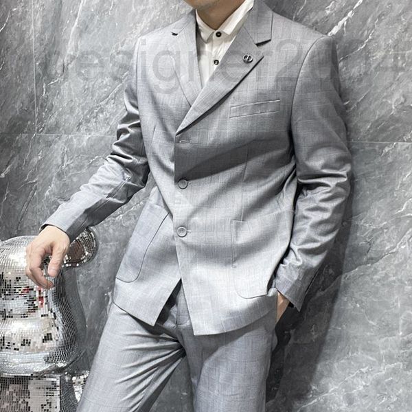 men's suits & blazers designer fashion brand casual suit 2022 spring and autumn new thousand bird lattice fashion versatile men's, White;black
men's suits & blazers designer fashion brand casual suit 2022 spring and autumn new thousand bird lattice fashion versatile men's, White;black