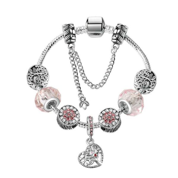 17-21cm charm bracelet 925 silver bracelets life tree pendant charms bead bangle snake chain as christmas gift diy jewelry accesso218r, Golden;silver
17-21cm charm bracelet 925 silver bracelets life tree pendant charms bead bangle snake chain as christmas gift diy jewelry accesso218r, Golden;silver