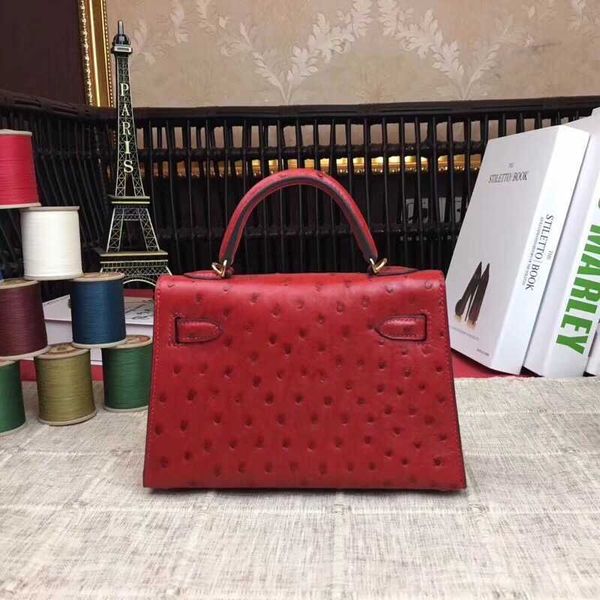 designer bags 19cm ostrich mini bag brand handbag fully handmade stitching women luxury purse red olive green blue etc many colors to choose
designer bags 19cm ostrich mini bag brand handbag fully handmade stitching women luxury purse red olive green blue etc many colors to choose