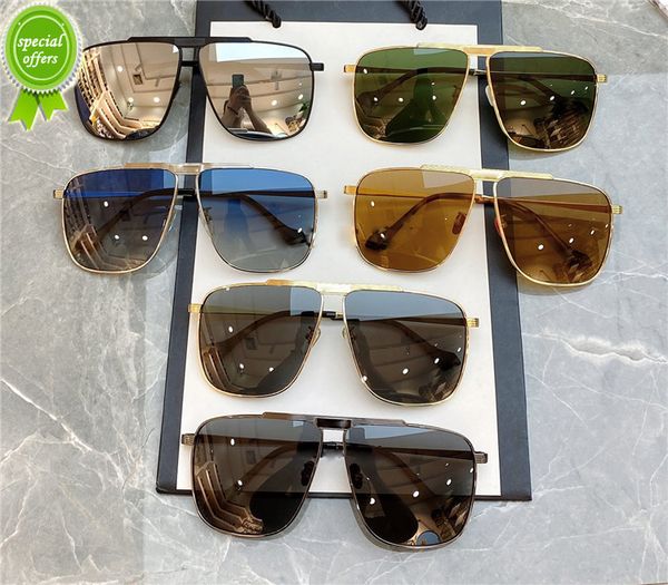 designer brand sunglasses 0840 new men and women sunglass fashion square frame pilot glass selling popular model eyewear simple style uv400, White;black
designer brand sunglasses 0840 new men and women sunglass fashion square frame pilot glass selling popular model eyewear simple style uv400, White;black