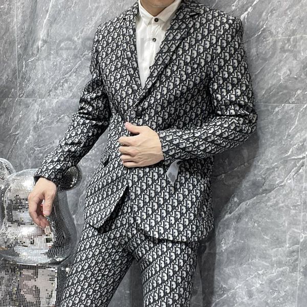 men's suits & blazers designer fashion brand small suit 2022 spring and autumn new men's bullet screen letter jacquard slim casual, White;black
men's suits & blazers designer fashion brand small suit 2022 spring and autumn new men's bullet screen letter jacquard slim casual, White;black