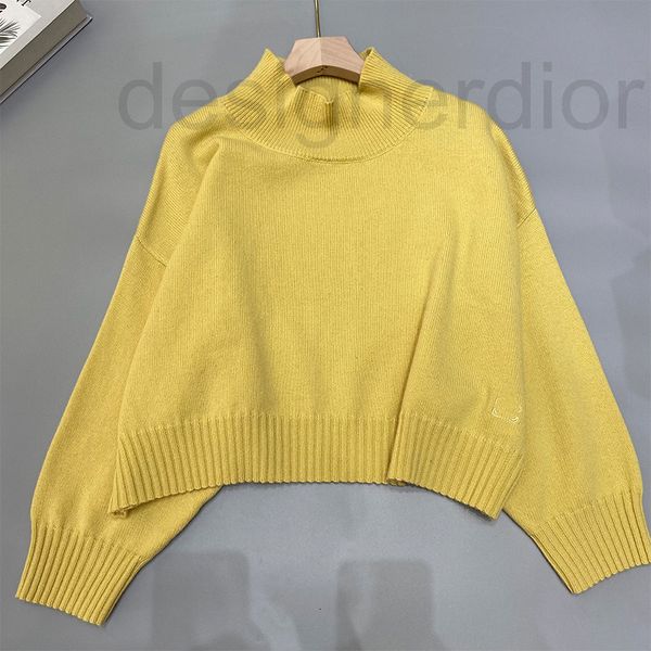 women's sweaters designer selin's knitting half high collar yellow lazy wind loose women's sweater new in autumn and winter 2, White;black
women's sweaters designer selin's knitting half high collar yellow lazy wind loose women's sweater new in autumn and winter 2, White;black