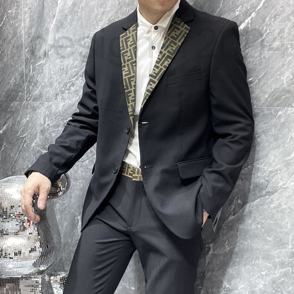 men's suits & blazers designer fashion brand casual suit 2022 spring and autumn new stitched letter jacquard fashion versatile men', White;black
men's suits & blazers designer fashion brand casual suit 2022 spring and autumn new stitched letter jacquard fashion versatile men', White;black