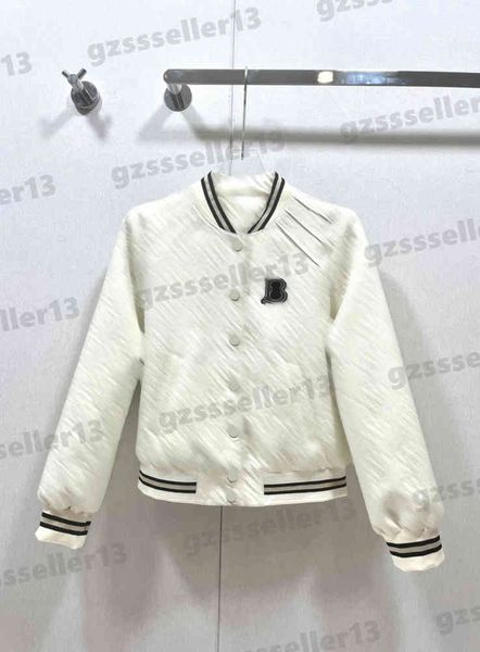 designer womens jacket bur 22fw lettering logo patch embroidery jackets fashion autumn and winter jacket luxury womens clothing 2 colors 091, Black;brown
designer womens jacket bur 22fw lettering logo patch embroidery jackets fashion autumn and winter jacket luxury womens clothing 2 colors 091, Black;brown