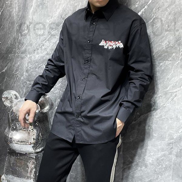 men's casual shirts designer tide brand fashionable white shirt 2022 autumn new letter printed men's and women's loose long s, White;black
men's casual shirts designer tide brand fashionable white shirt 2022 autumn new letter printed men's and women's loose long s, White;black