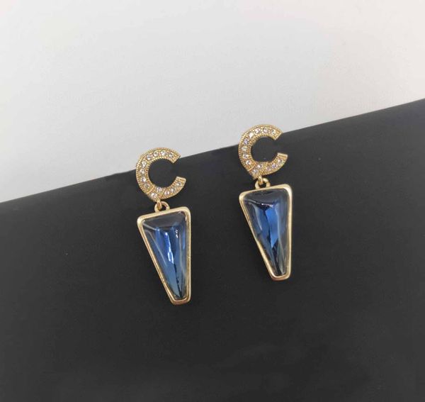 2022 charm drop earring with blue crystal in 18k gold plated and sparkly diamond have box stamp ps7139a, Golden
2022 charm drop earring with blue crystal in 18k gold plated and sparkly diamond have box stamp ps7139a, Golden