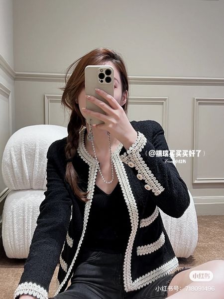 chan women's brand jacket 2022 new autumn winter western suit jacket brand logo fashion tweed coat designer spring overcoat coat birthd, Black;brown
chan women's brand jacket 2022 new autumn winter western suit jacket brand logo fashion tweed coat designer spring overcoat coat birthd, Black;brown