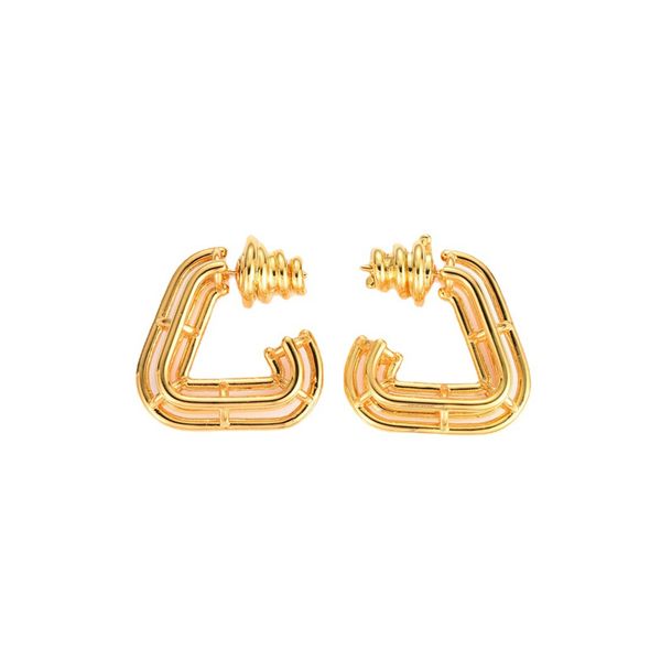 2022 autumn new stud geometric triangle line hollow earrings women's french fashion personality unique high jewelry accessories gift, Golden;silver
2022 autumn new stud geometric triangle line hollow earrings women's french fashion personality unique high jewelry accessories gift, Golden;silver