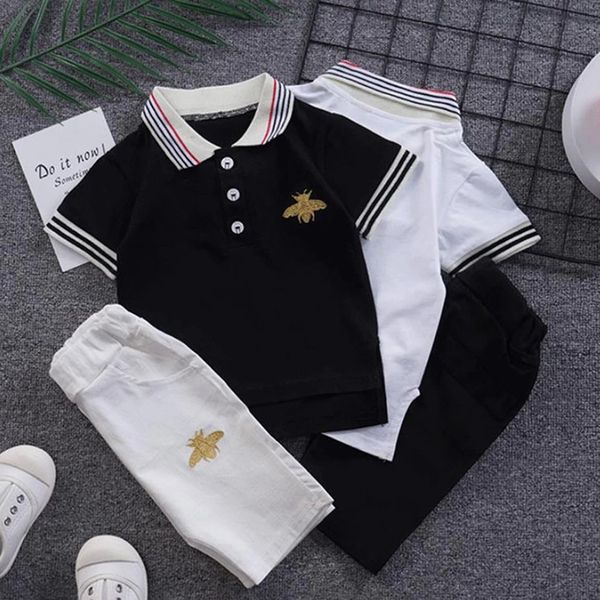 baby girls boys clothing set stripe tracksuit summer turndown collar t-shirt baby short-sleeved pants suit cotton kids clothing, White
baby girls boys clothing set stripe tracksuit summer turndown collar t-shirt baby short-sleeved pants suit cotton kids clothing, White