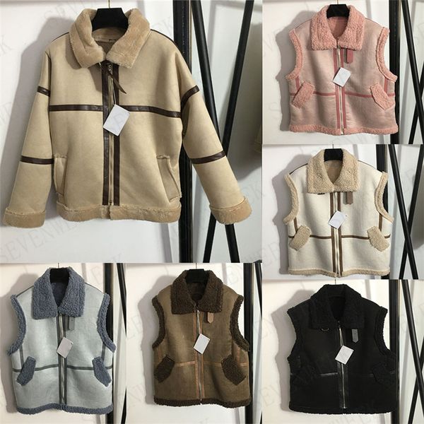 lambswool fur vest coats jackets for women designer fashion wool jacket winter keep warm windbreaker, Black;brown
lambswool fur vest coats jackets for women designer fashion wool jacket winter keep warm windbreaker, Black;brown