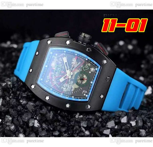 2022 11-01 a21j automatic mens watch pvd steel all black skeleton dial big date blue rubber strap 6 styles watches puretime d4, Slivery;brown
2022 11-01 a21j automatic mens watch pvd steel all black skeleton dial big date blue rubber strap 6 styles watches puretime d4, Slivery;brown
