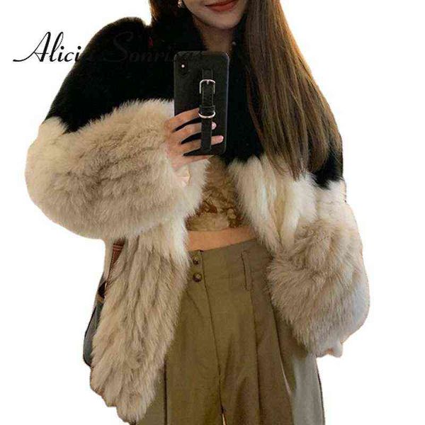 women's down parkas 2021 winter faux fur coat women white black block fluffy cardign fashion long sleeves thick warm casual female jack
women's down parkas 2021 winter faux fur coat women white black block fluffy cardign fashion long sleeves thick warm casual female jack