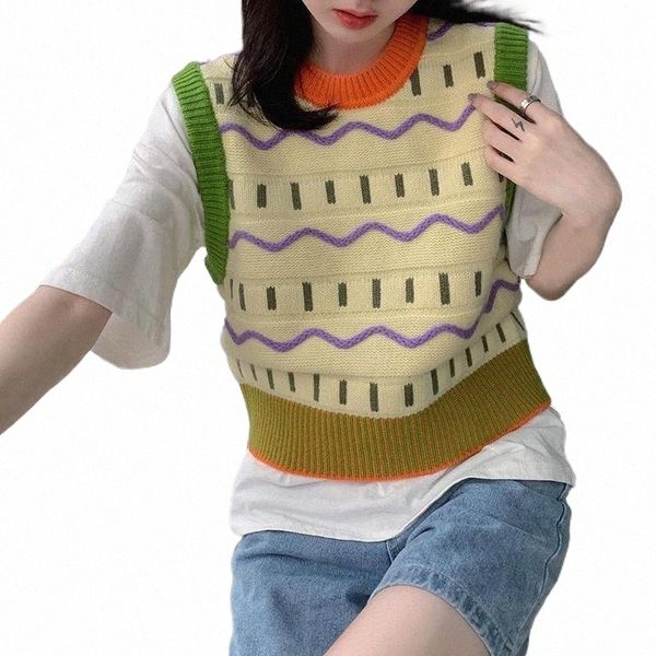 women's vests women's vests kimotimo knitted vest women 2021 autumn winter colorblock o-neck sleeveless pullover korean chic overl, Black;white
women's vests women's vests kimotimo knitted vest women 2021 autumn winter colorblock o-neck sleeveless pullover korean chic overl, Black;white