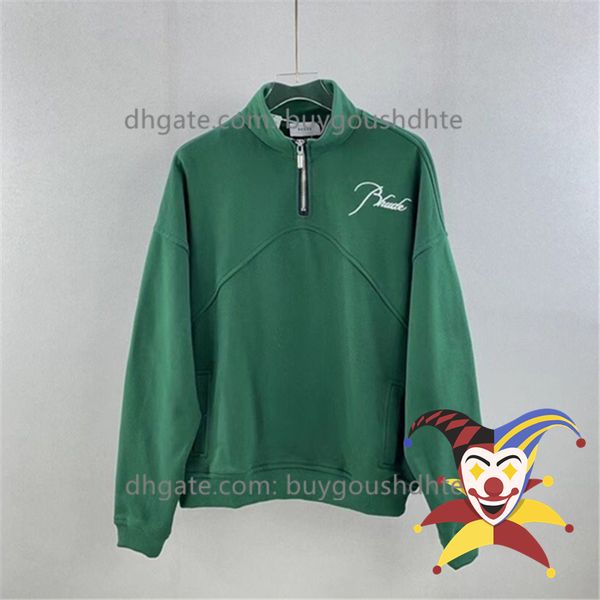 hoodie men women rhude crewneck men women version casual oversize green half zipper rhude sweatshirts embroidered hoodie, Black
hoodie men women rhude crewneck men women version casual oversize green half zipper rhude sweatshirts embroidered hoodie, Black