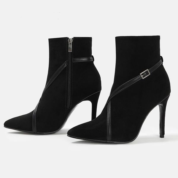 designer black boots women christmas boot flock 2022 stiletto high-heeled fashion short pointed toe lady chelsea shoes
designer black boots women christmas boot flock 2022 stiletto high-heeled fashion short pointed toe lady chelsea shoes