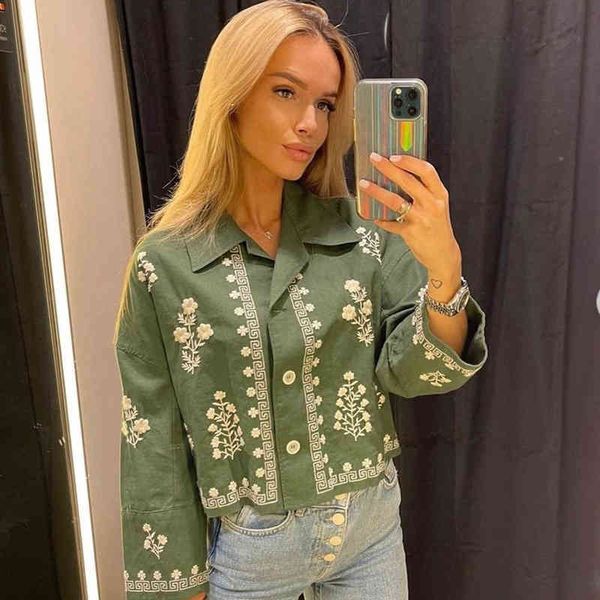 women's down parkas xikom 2021 women turndown collar green single breasted long sleeve embroidery coat female vintage street style slim, Black
women's down parkas xikom 2021 women turndown collar green single breasted long sleeve embroidery coat female vintage street style slim, Black
