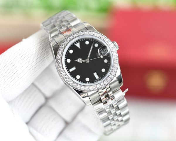 fashion watch automatic movement watches full stainless steel womens watch wristwatche designer diamond ring sapphire mirror crystal 31mm gi, Slivery;brown
fashion watch automatic movement watches full stainless steel womens watch wristwatche designer diamond ring sapphire mirror crystal 31mm gi, Slivery;brown