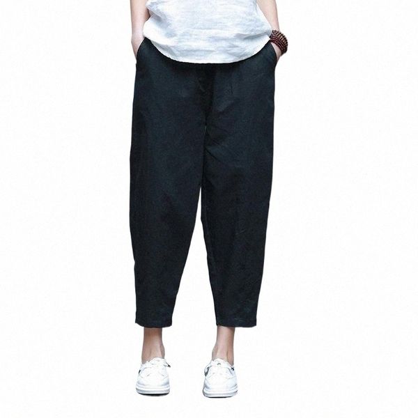 women's pants & capris style casual loose women calf-length pants spring summer fashion solid cotton linen women's & capris d0uy#, Black;white
women's pants & capris style casual loose women calf-length pants spring summer fashion solid cotton linen women's & capris d0uy#, Black;white