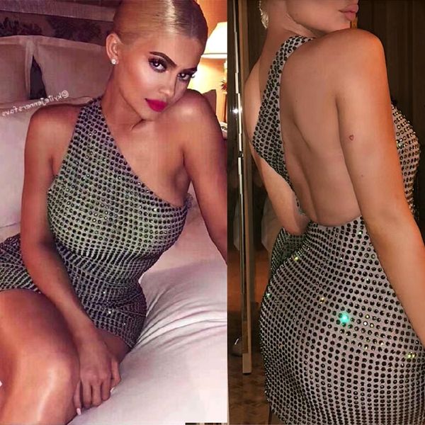 sexy one shoulder women lady dresses evening party rhinestone mini pencil super star designer bodycon dress YS52150, Beige
sexy one shoulder women lady dresses evening party rhinestone mini pencil super star designer bodycon dress YS52150, Beige