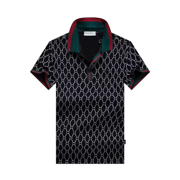 italythe new summer classic men's casual polo shirt short sleeve medusas t-shirt floral embroidered down collar design, White;black
italythe new summer classic men's casual polo shirt short sleeve medusas t-shirt floral embroidered down collar design, White;black