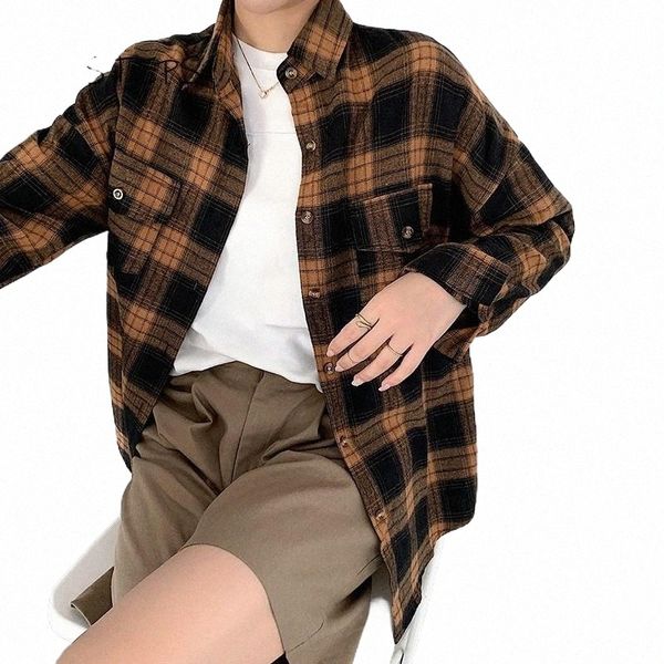 women's blouses & shirts women's blouses & shirts loose plaid women thick autumn long sleeve 2021 female office work wear harajuk, White
women's blouses & shirts women's blouses & shirts loose plaid women thick autumn long sleeve 2021 female office work wear harajuk, White