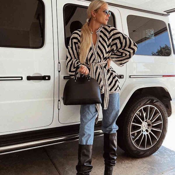 women's down parkas xikom 2021 y2k autumn women striped open stitch kimono coat female vintage sashes loose streetwear ladies outerwear, Black
women's down parkas xikom 2021 y2k autumn women striped open stitch kimono coat female vintage sashes loose streetwear ladies outerwear, Black