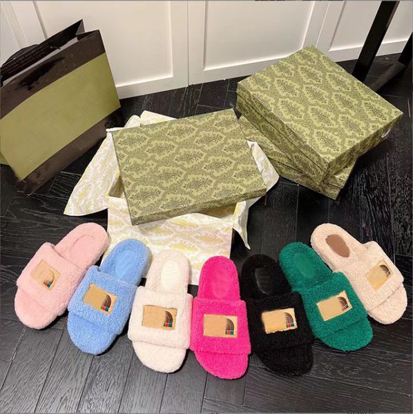 slippers fashion designer slippers for women ladies luxury wool slides winter fur fluffy furry warm letters sandals comfortable fuzzy girl f, Black
slippers fashion designer slippers for women ladies luxury wool slides winter fur fluffy furry warm letters sandals comfortable fuzzy girl f, Black