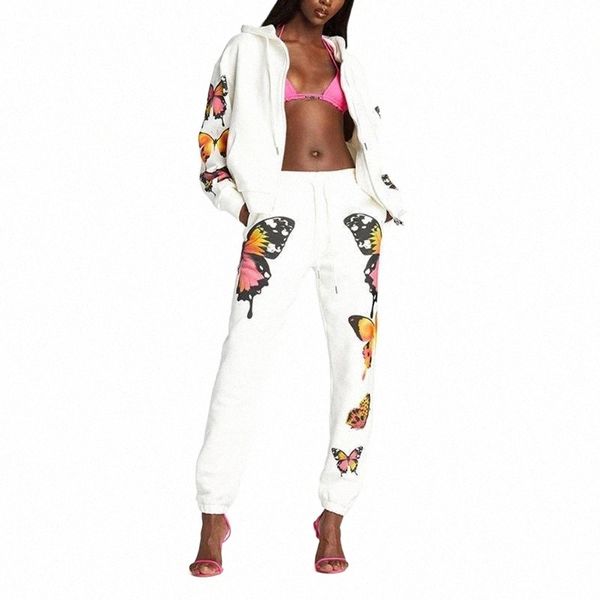 women's pants & capris fashion 2 pieces sport suit set for women butterfly printed female clothes zipper up hoodies coats pants white b, Black;white
women's pants & capris fashion 2 pieces sport suit set for women butterfly printed female clothes zipper up hoodies coats pants white b, Black;white