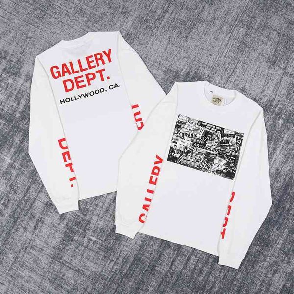 galley dpt man's hoodies designer sweaters gary letter cartoon printed vintage round neck long sleeved t-shirt high men's couple b, Black
galley dpt man's hoodies designer sweaters gary letter cartoon printed vintage round neck long sleeved t-shirt high men's couple b, Black