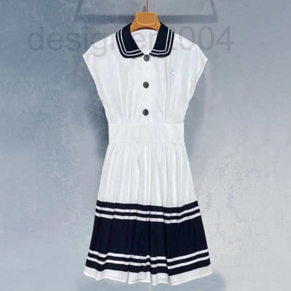 casual dresses designer miu white dress navy sleeveless vest skirt french waist a-line 2022 summer yb b51s, Black;gray
casual dresses designer miu white dress navy sleeveless vest skirt french waist a-line 2022 summer yb b51s, Black;gray