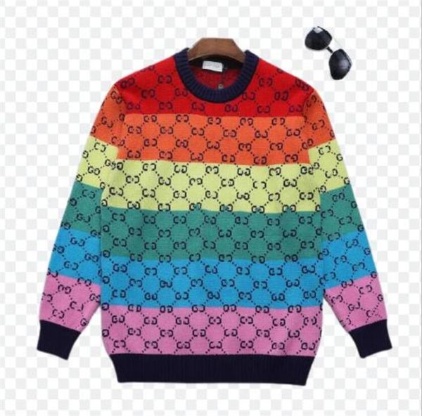 designers sweaters mens womens pullover fashion classic round neck long sleeve sweater, White;black
designers sweaters mens womens pullover fashion classic round neck long sleeve sweater, White;black