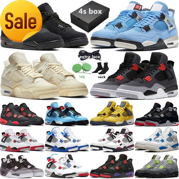 sports boots with box 4s black cat basketball shoes university blue infrared sail cool grey cactus jack mens trainer
sports boots with box 4s black cat basketball shoes university blue infrared sail cool grey cactus jack mens trainer