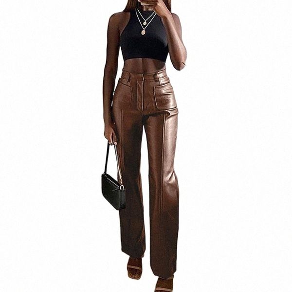 women's pants & capris black leather pants women vintage trousers summer high waisted brown fashion pockets streetwear women's & c, Black;white
women's pants & capris black leather pants women vintage trousers summer high waisted brown fashion pockets streetwear women's & c, Black;white