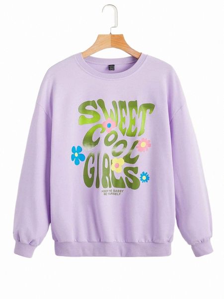 women's hoodies & sweatshirts slogan graphic drop shoulder sweatshirt z9tu#, Black
women's hoodies & sweatshirts slogan graphic drop shoulder sweatshirt z9tu#, Black