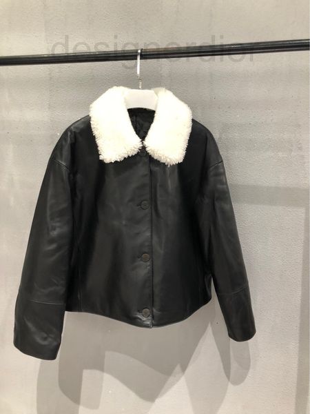 women's jackets designer autumn and winter 2021 haining new leather sheepskin women's lamb wool collar cotton warm coat short mq1t, Black;brown
women's jackets designer autumn and winter 2021 haining new leather sheepskin women's lamb wool collar cotton warm coat short mq1t, Black;brown