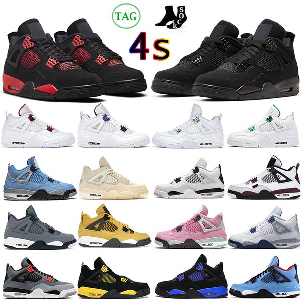4s og jumpman 4 retro mens basketball shoes women black cat red thunder university blue sail pure money taupe haze men women outdoor sports
4s og jumpman 4 retro mens basketball shoes women black cat red thunder university blue sail pure money taupe haze men women outdoor sports