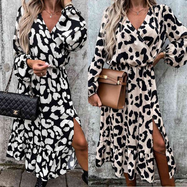 casual dresses bangmei autumn and winter casual split dress ins loose lantern sleeve dress female fnfs, Black;gray
casual dresses bangmei autumn and winter casual split dress ins loose lantern sleeve dress female fnfs, Black;gray